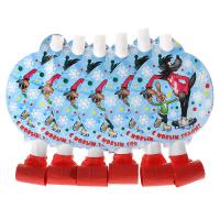 Язычок "НУ, ПОГОДИ! НОВЫЙ ГОД",6 шт,Союзмультфильм